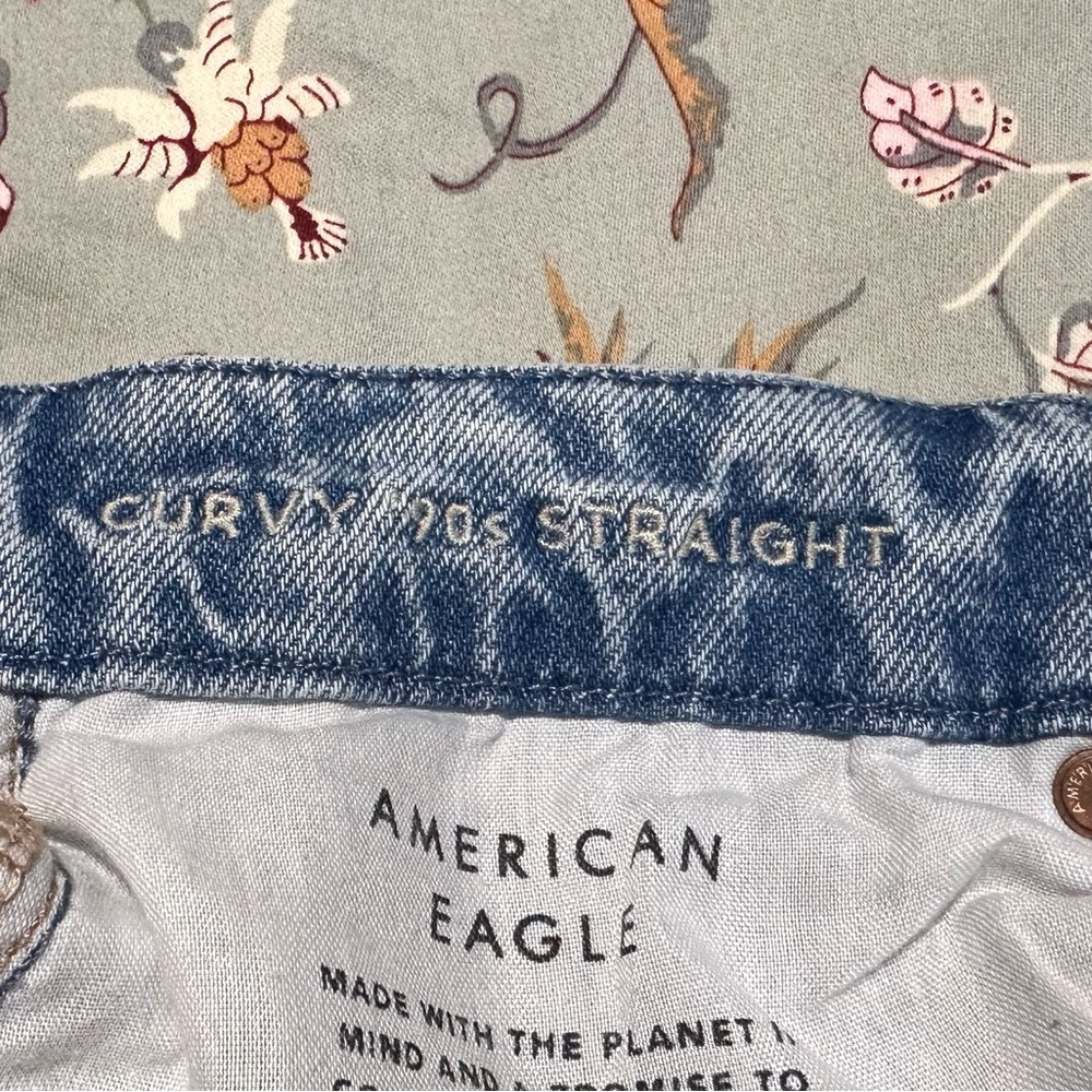 American Eagle curvy Straight